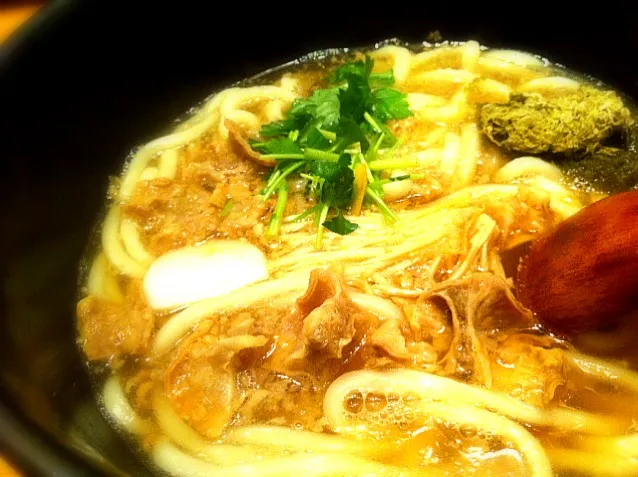 Snapdishの料理写真:浪花かすうどん。。。今度大阪にうどんだけ食べに行くかな|もとゆきさん