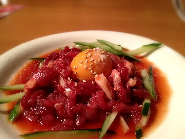 beef sashimi|willzさん