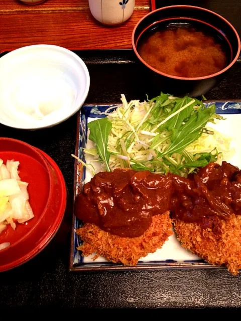 ビーフメンチ定食|NYKさん