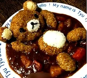 Snapdishの料理写真:rice bear|Jessica Wangさん