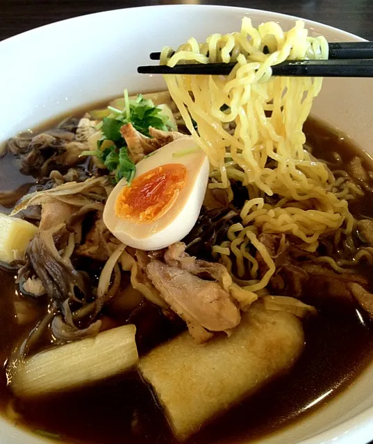 きりたんぽ入り比内地鶏ラーメン|Masato Onukiさん