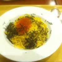 Snapdishの料理写真:うに・いくら スパゲティー|Tatsuya Nakajimaさん