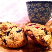 oatmeal raisin scone|tamyoさん