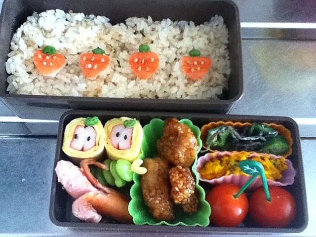 お弁当☆テーマはフルーツ|モモさん