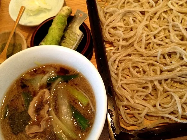 duck dipping sauce soba|willzさん