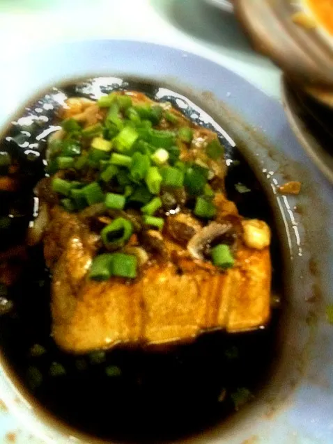 Steamed Tofu in Soya Sauce|Shiroi Yukiさん