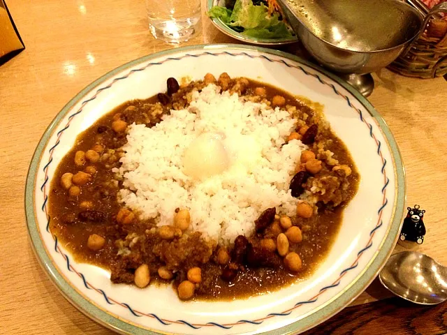 ひよこ豆キーマ！ご飯の量か選べます(^_^)|大阪カレー部長さん