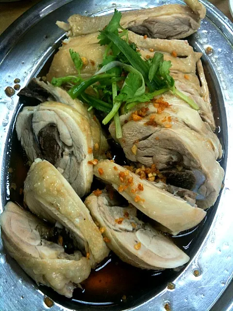 Snapdishの料理写真:Steamed Chicken|Shiroi Yukiさん