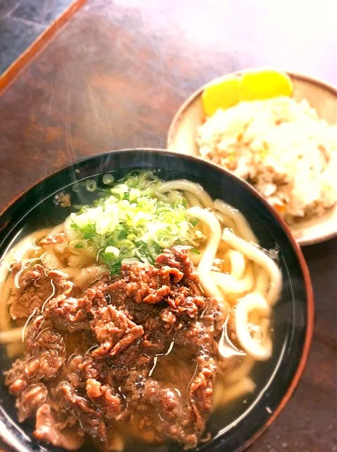 肉うどん&まぜごはん|松村哲男さん