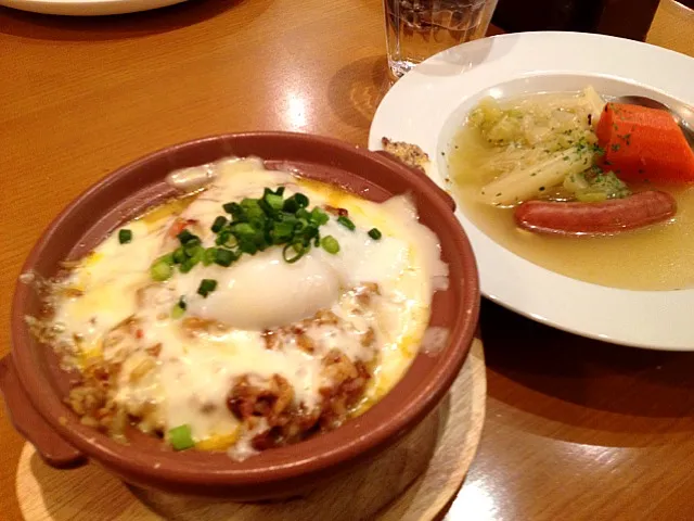 Snapdishの料理写真:焼きカレーと季節のポトフ|satokoさん