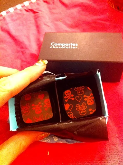 whiteday chocolate from my husband. I just love this design!!|nacchiさん