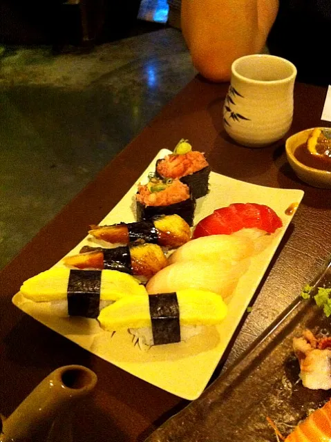 Selection of fine sushi|Rhythmiqueさん