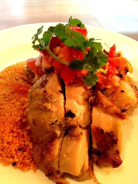 NEW coconut lime chicken with tomato cous cous|lauren shannonさん