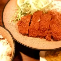 チキンカツ定食。|TMさん