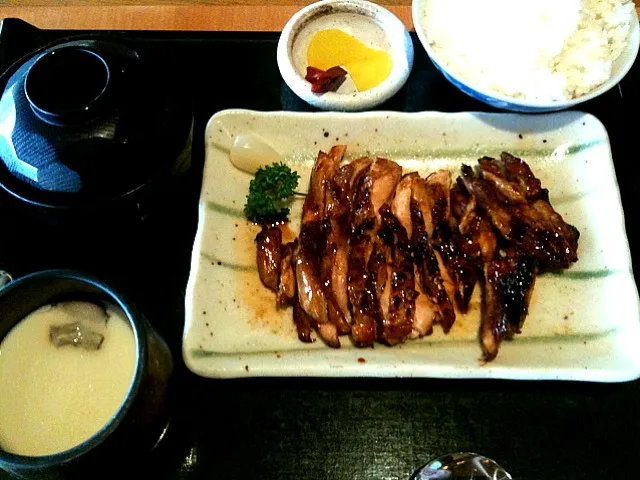 Chicken Teriyaki Set|Shiroi Yukiさん