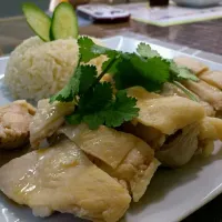 Snapdishの料理写真:Singaporian Chicken rice|しらとりなおきさん