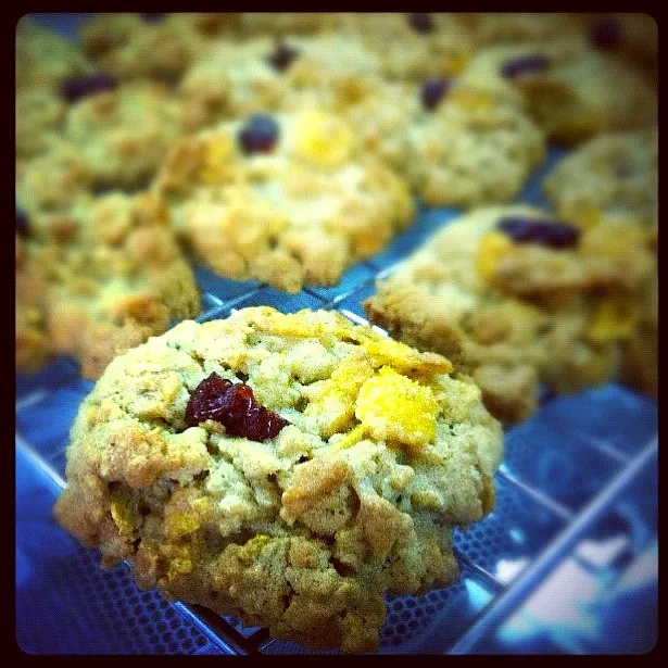 oatmeal cornflake cookies :)|nuttyさん