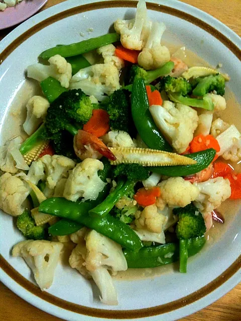 Stir Fry Mixed Vege|Shiroi Yukiさん