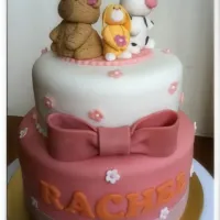 Pink and girly Birthday Cake|Josephine Tanさん