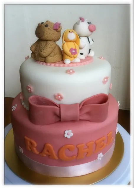 Pink and girly Birthday Cake|Josephine Tanさん