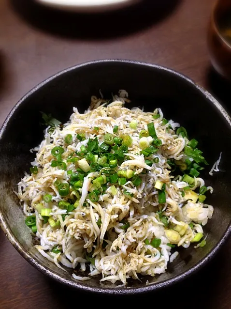 Snapdishの料理写真:釜揚げしらす丼|yasukoさん