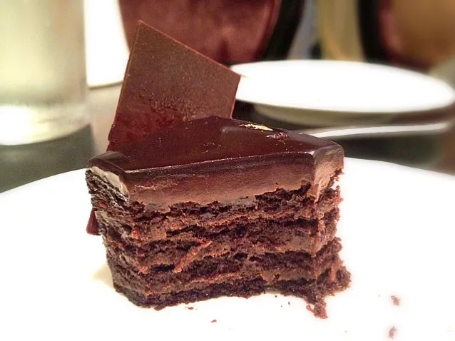 dark choc gateau|willzさん