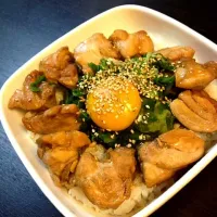 Snapdishの料理写真:ねぎたま鶏丼|kanaさん