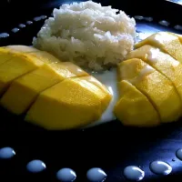 mango with sticky rice|pym wongさん