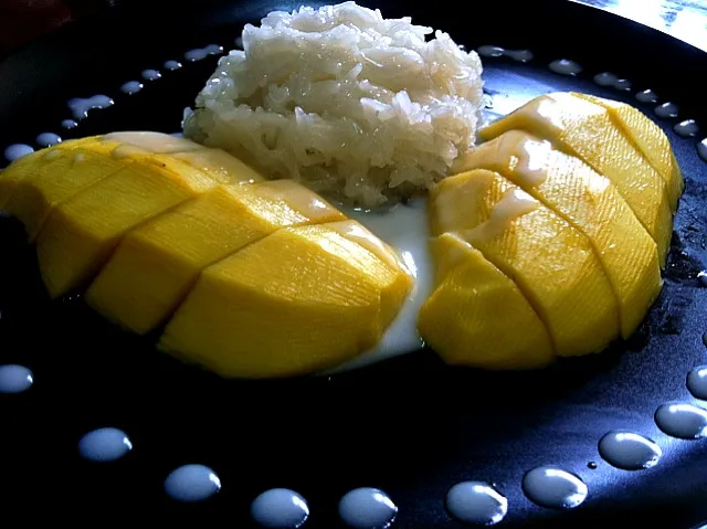 mango with sticky rice|pym wongさん