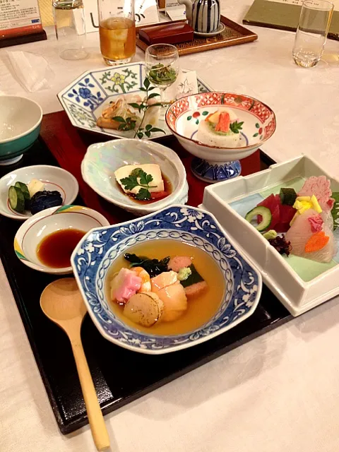 Snapdishの料理写真:旅館で夜ご飯|Akiko.Kさん