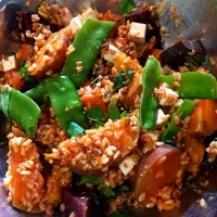 vege n tofu salad|aureole lflさん