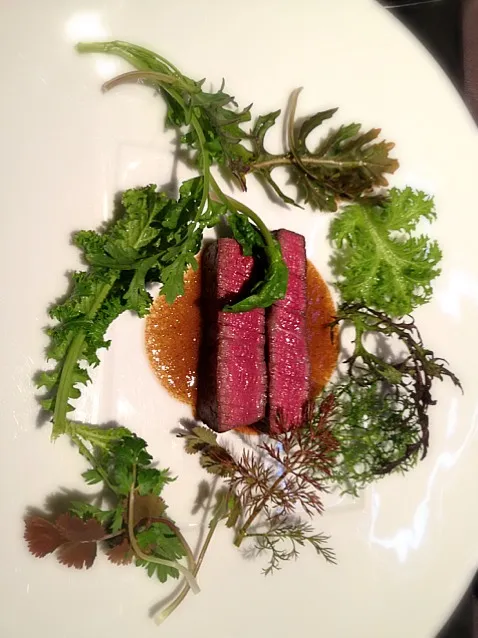 wagyu with kamakura herbs|willzさん