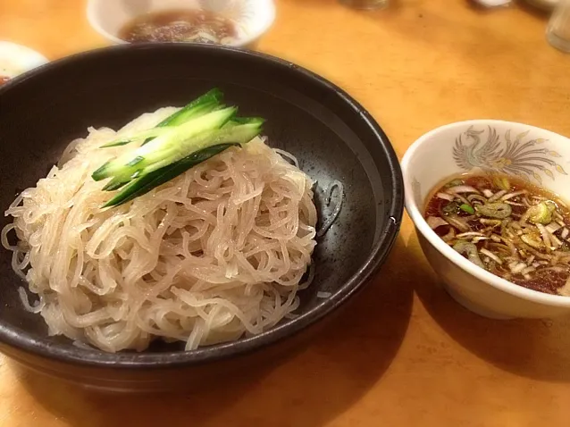 〆のつけめん（蕎麦粉入り冷麺）|Junya Tanakaさん