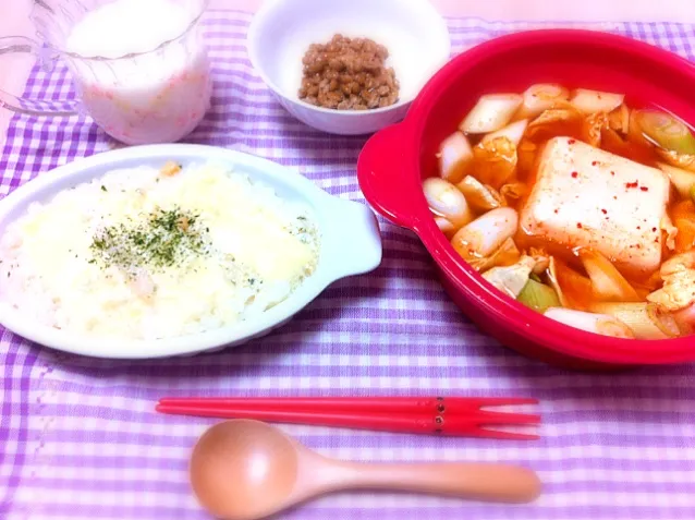 とある日の晩御飯|かぼちゃさん