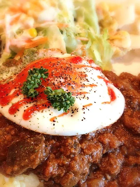 Snapdishの料理写真:挽肉と野菜のカレー|ももえさん