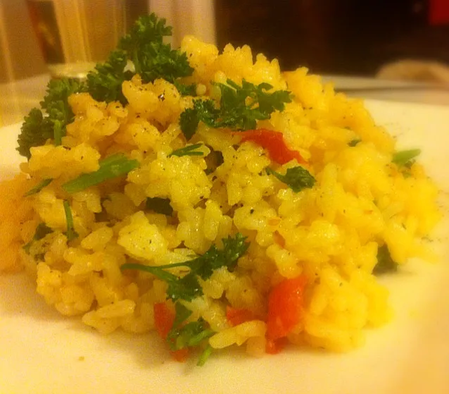 zuchini tomato stir fried rice|ReciBellaさん