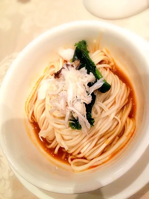 Snapdishの料理写真:Dan Dan Noodle with Crab Meat|seikoさん