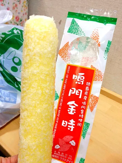 鳴門金時アイスキャンディー！芋の優しい味がいい感じ！|kumakumatotoroさん