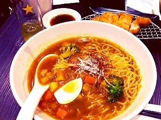 Curry Ramen with Chicken Cheese Katsu|Jessica S.さん