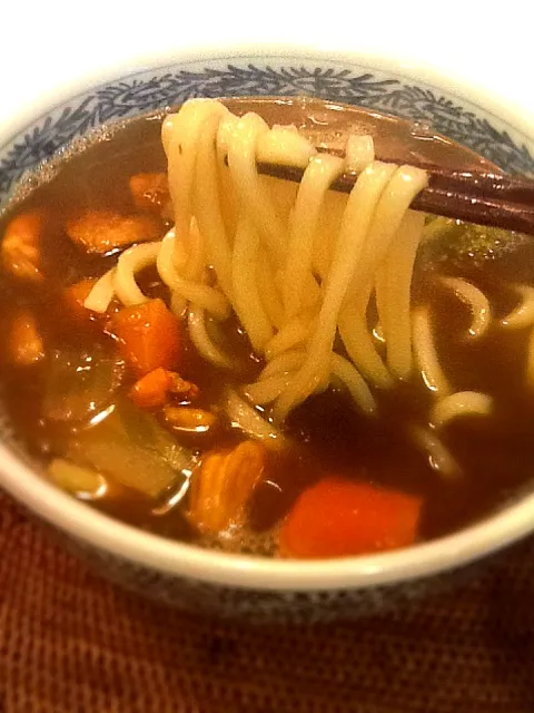 「カレーうどん」だもー。|うしこの美味しいレストランさん