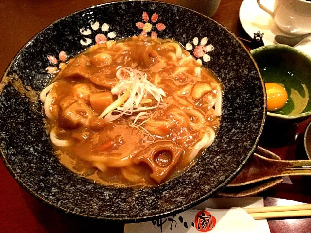 和風カレーうどん！コーヒー付(^-^)|大阪カレー部長さん