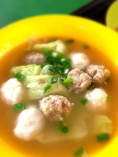 meatball n takoball soup|willzさん