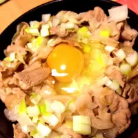 Snapdishの料理写真:スタミナ丼|sayaさん