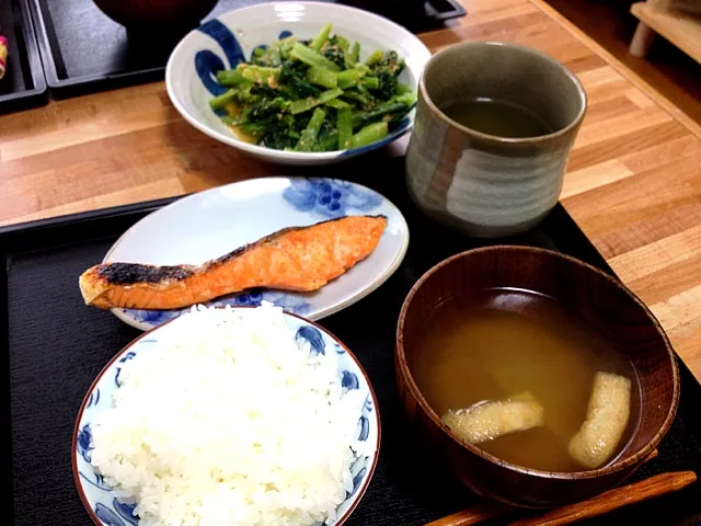 鮭定食|メイさん