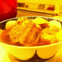 Snapdishの料理写真:Bak Kuet Teh 骨肉茶 Singapore style|しらとりなおきさん