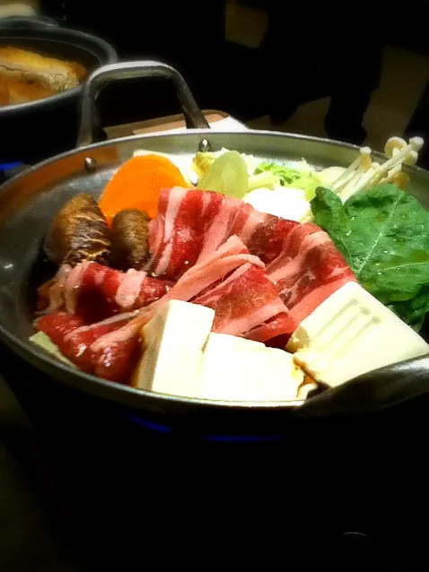 Snapdishの料理写真:beef sukiyaki!|myleneさん