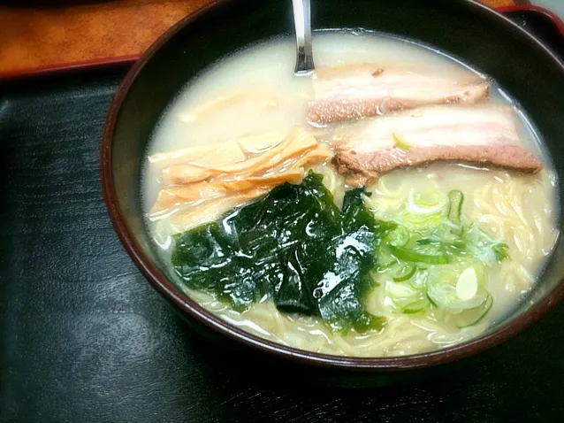 Snapdishの料理写真:和風とんこつラーメン！|gekoさん