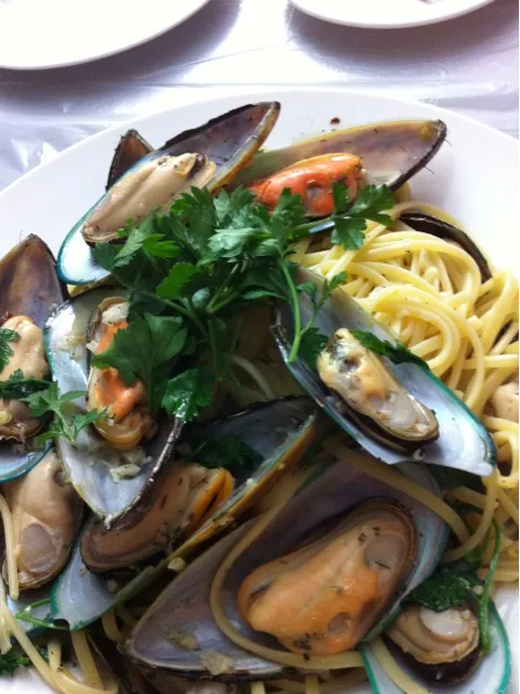 Snapdishの料理写真:mussel pasta|jeanさん