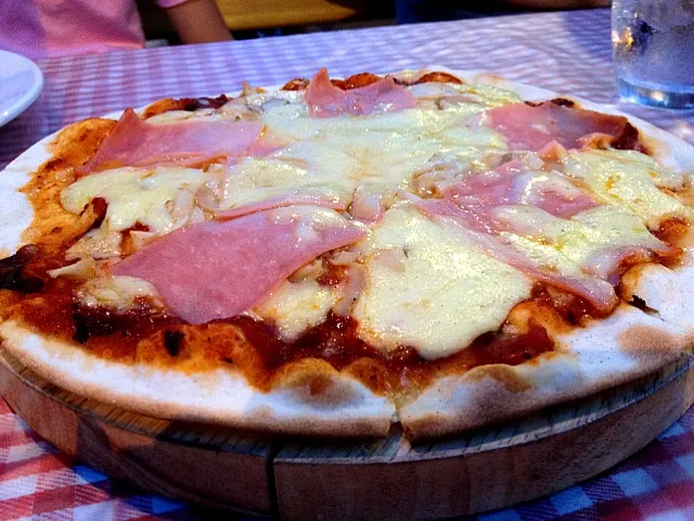 Ham & Mushroom Pizza|joyさん