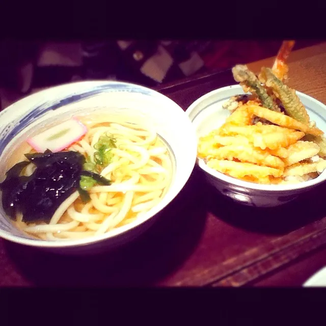 白魚と菜の花の春天丼定食|柚香さん